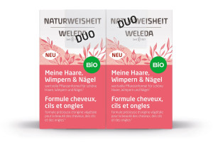 Weleda Naturweisheit Meine Haare, Wimpern & Nägel - 2x46 Stk.