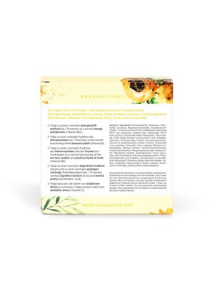 Kingnature Vitality Shot Pulver Stick - 30 Stk.