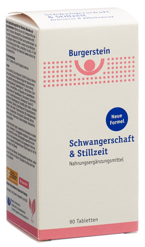Burgerstein Schwangerschaft & Stillzeit - 90 Tabl.