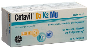 Cefavit D3 K2 Mg Kapseln - 60 Stk.