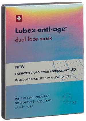 Lubex Anti-Age - Dual Face Mask - 2 Stk.