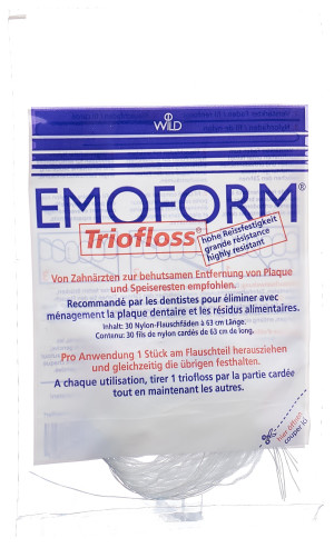 Emoform Triofloss Beutel - 30Stk.