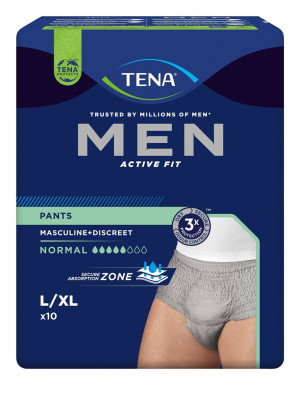 Tena Men Active Fit Normal Pants L/XL - 10 Stk.