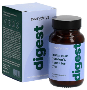 Everydays Digest (Flat Belly) Enzymkomplex für die Verdauung - 60 Kaps.
