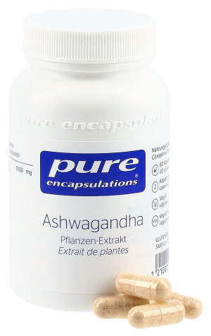 Pure Ashwagandha Kapseln - 60 Stk.