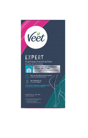 Veet Expert Kaltwachsstreifen Körper & Beine - 20 Stk.