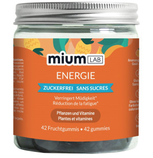 MiumLab Fruchtgummis Energie - 42 Stk.