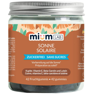 MiumLab Fruchtgummis Sonne - 42 Stk.