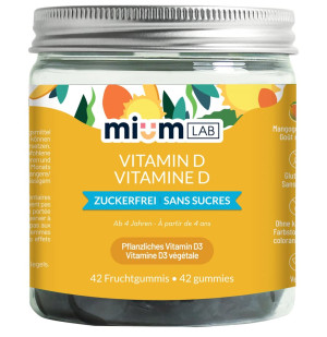 MiumLab Fruchtgummis Vitamin D - 42 Stk.