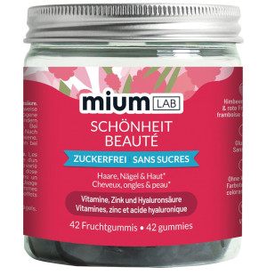 MiumLab Fruchtgummis Schönheit - 42 Stk.