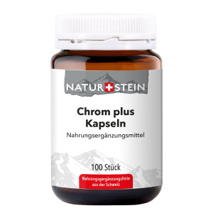 Naturstein Chrom plus Kapseln - 100 Stk.