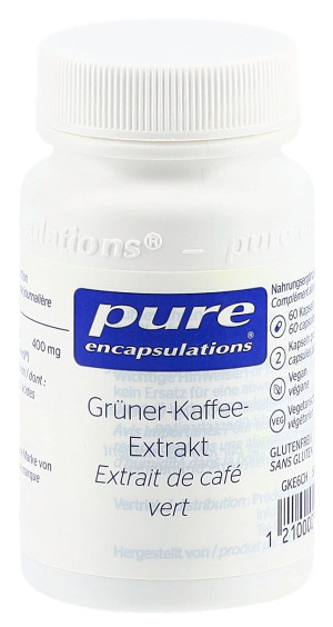 Pure Grüner Kaffee Extrakt Kapseln - 60 Stk.