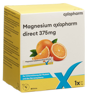 Magnesium axapharm direct 375mg - 50 Sticks