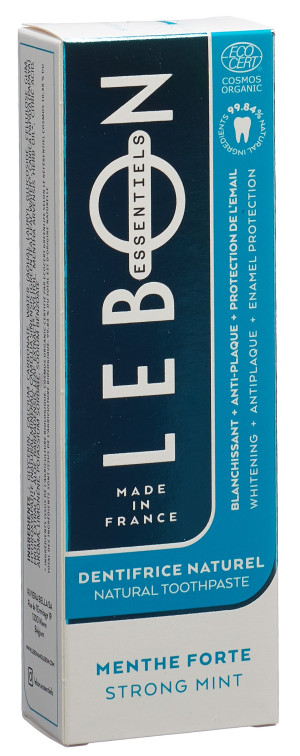 Lebon Essentiels Zahnpasta Bio Menthe Forte - 80ml