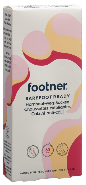 Footner Barefoot ready - Hornhaut-weg-Socken - 1 Paar