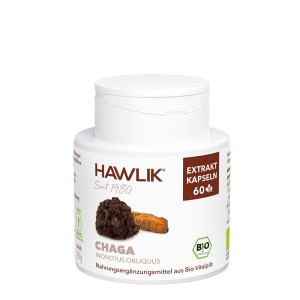 Hawlik Bio Chaga Extrakt Kapseln - 60 Stk.