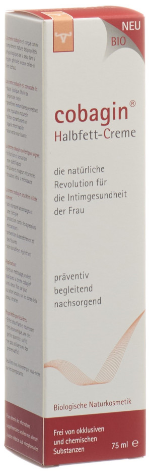 Cobagin Halbfett Creme - 75ml