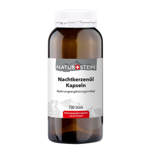 Naturstein Nachtkerzenöl Kapseln - 700 Stk.