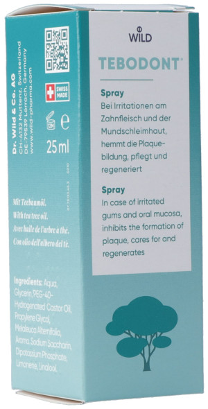 Tebodont - Mundspray mit Teebaumoel - 25ml