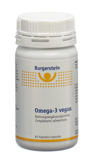 Burgerstein Omega-3 VEGAN - 60 Kaps.