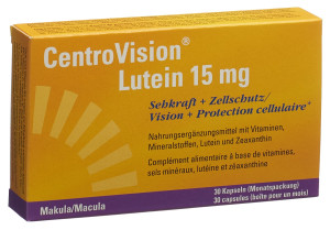 CentroVision Lutein 15mg Kapseln - 30 Stk.