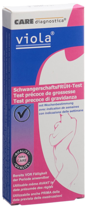Viola Schwangerschaftsfrühtest mit Wochenbestimmung - 1 Stk.