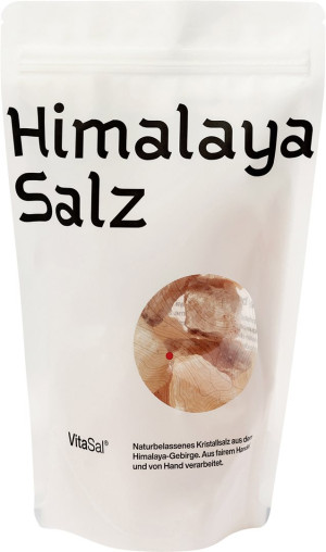 Vitasal Kristallsalz Himalaya Brocken Beutel - 800g
