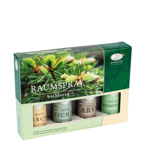 Aromalife Geschenkset Raumspray Waldbaden - 4x30ml