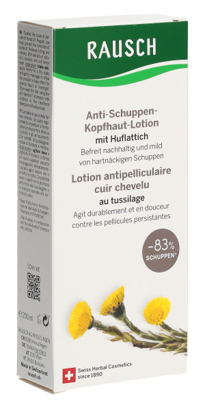 Rausch Anti Schuppen Kopfhaut Lotion mit Huflattich - 200ml