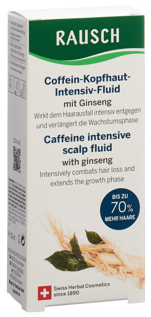 Rausch Coffein Kopfhaut Intensiv Fluid mit Ginseng - 30ml