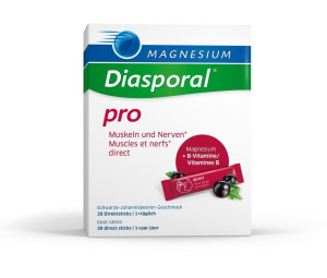 Magnesium Diasporal Pro direct Muskeln und Nerven - 30 Sticks