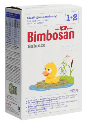 Bimbosan Balance Säuglingsmilchnahrung 1+2 - 400g