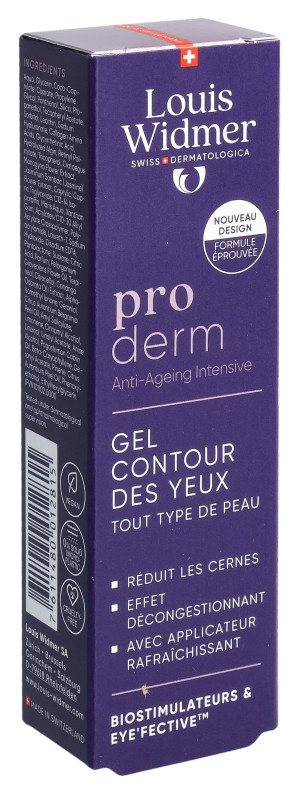 Louis Widmer proderm Gel für die Augenpartie parf - 15ml
