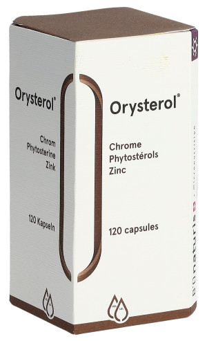 Bionaturis Orysterol Reiskleieoel - 120 Kaps.