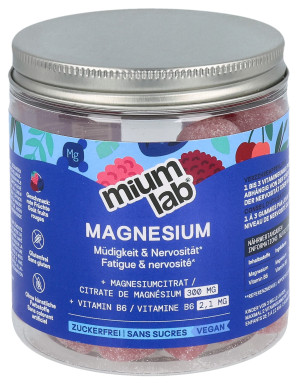 MiumLab Fruchtgummis Magnesium - 42 Stk.