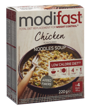 Modifast Chicken Nudelsuppe - 4 Portionen