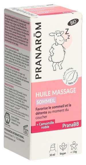 Pranarôm Massageöl Schlaf Bio - 30ml