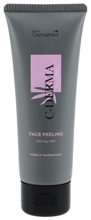 Swiss CannaMed C-Derma CBD Face Peeling - 75ml