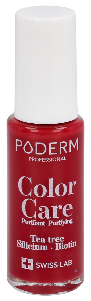 Poderm Color Care Teebaum Nagellack Nr.797 Rouge Rose - 8ml