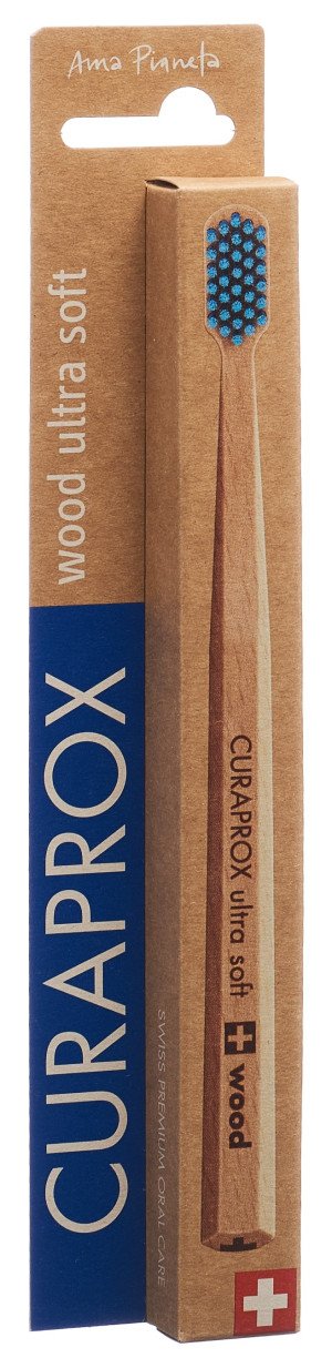 Curaprox Wood Ultra Soft Zahnbürste - 1 Stk.