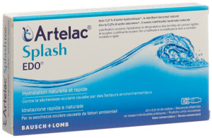 Artelac Splash Augentropfen EDO - 10 Einzeldosen
