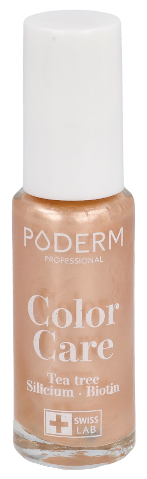 Poderm Color Care Teebaumöl Nagellack 217 Gold - 8ml