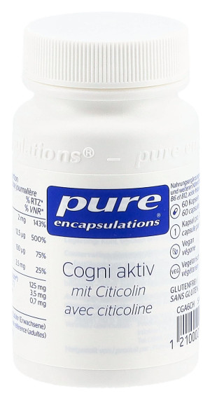 Pure Cogni Aktiv Kapseln - 60 Stk.
