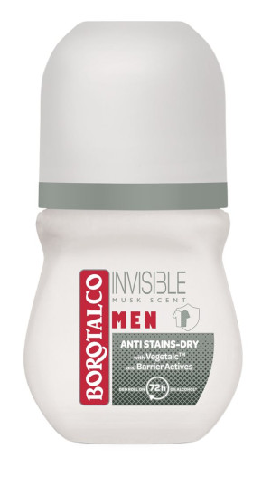 Borotalco Men Invisible Dry Deo Roll on - 150ml