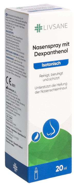 Livsane Nasenspray mit Dexpanthenol - 20ml