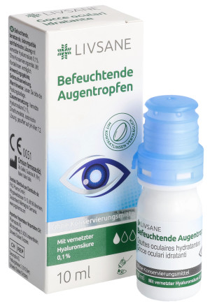 Livsane Befeuchtende Augentropfen - 10ml