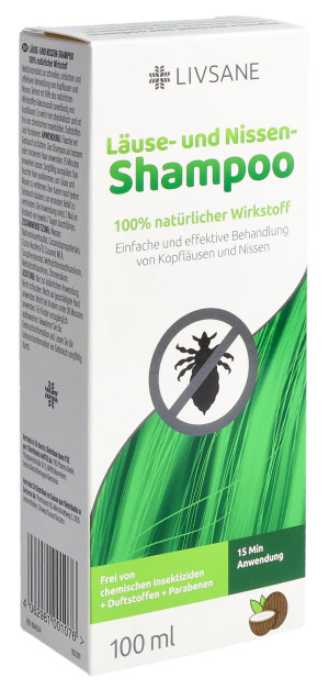 Livsane Läuse und Nissen Shampoo natürlich - 100ml