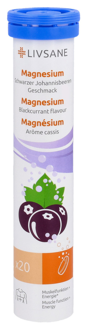 Livsane Magnesium Brausetabletten - 20 Stk.