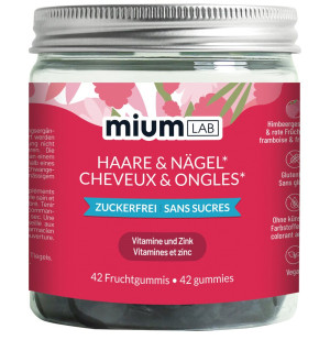 MiumLab Gummis Haare und Nägel - 42 Stk.
