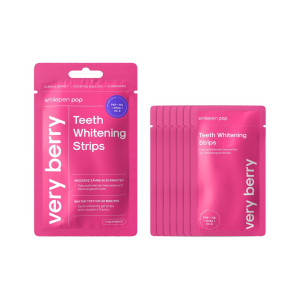 Smilepen Pop Teeth Whitening Strips Very Berry - 7x2 Stk.